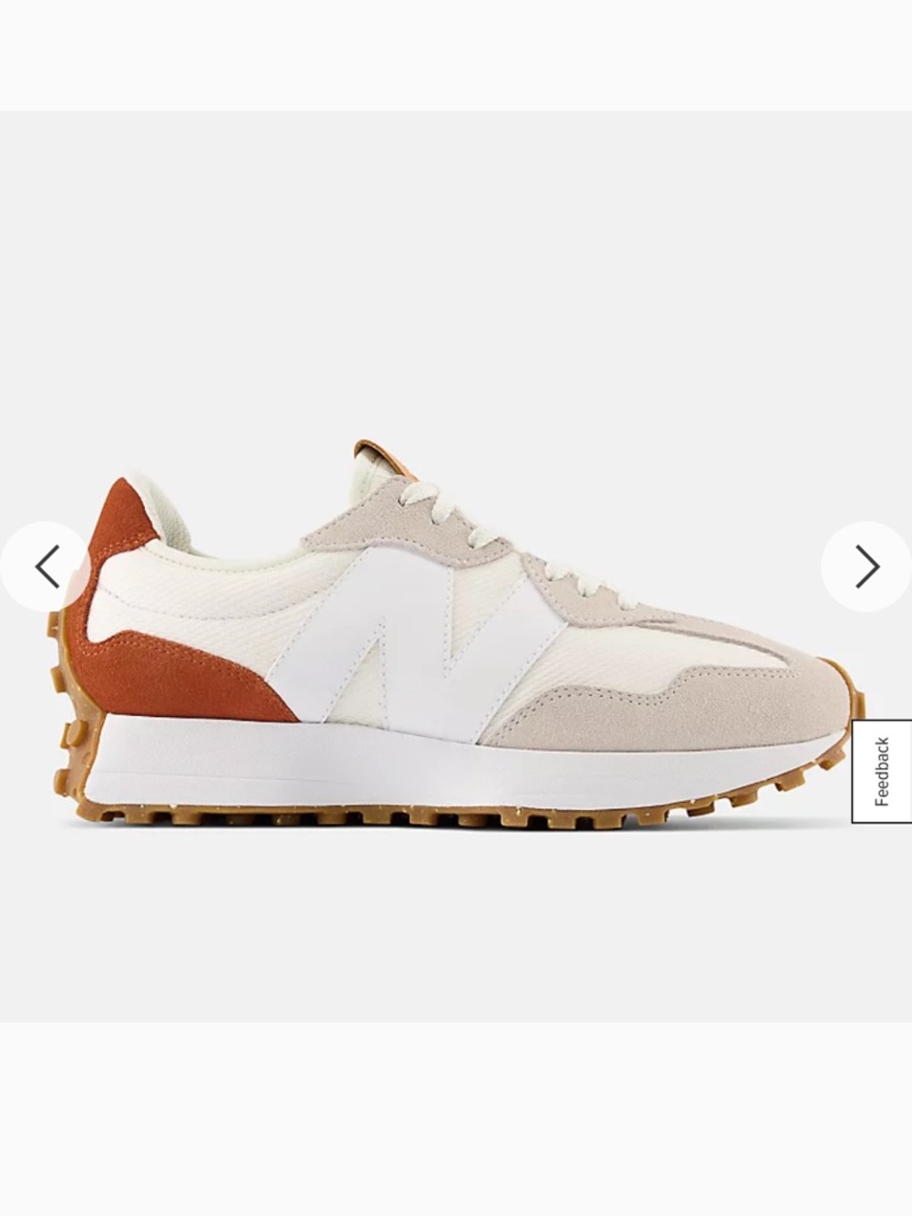 New Balance 327 - Cream & Tan